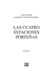 Las Cuatro Estaciones Porteñas