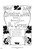 Quatre etudes de piano, op. 109