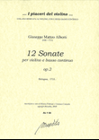 12 Sonate op.2 (Bologna, 1721)