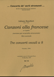 Canzoni alla francese per sonare a quattro voci (libro secondo)(Venezia, 1596)