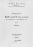 Trattenimenti per camera op.22 (Bologna, 1660) (Bologna, 1660)