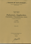 Paduanen, Gagliarden, Couranten, Franzosischen Arien (Ander Theil) (Dresden, 1627)