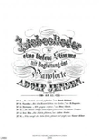 Liebeslieder