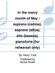 In the merry month of May