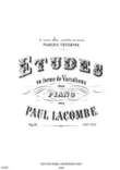 Etudes en forme de variations