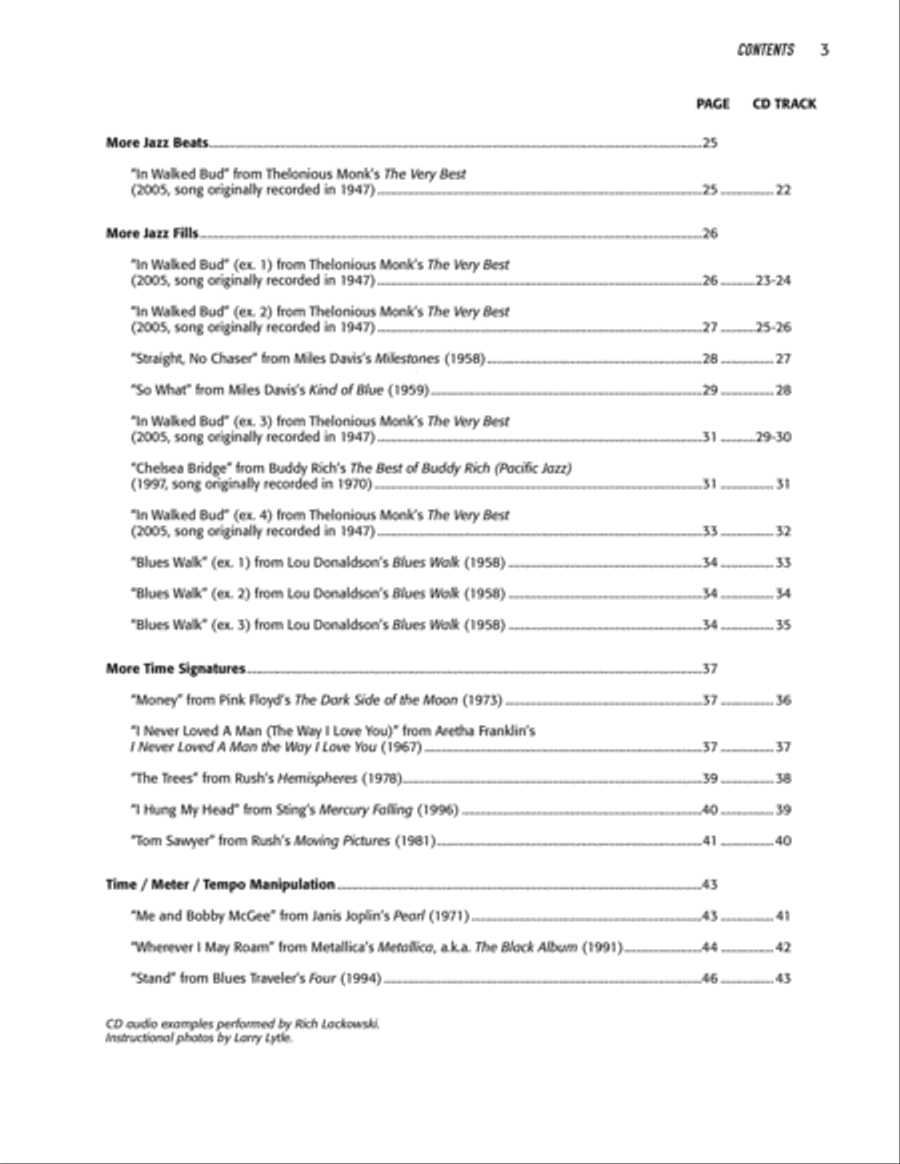 On the Beaten Path -- Beginning Drumset Course, Level 3 Drum Set scores gallery preview page 3