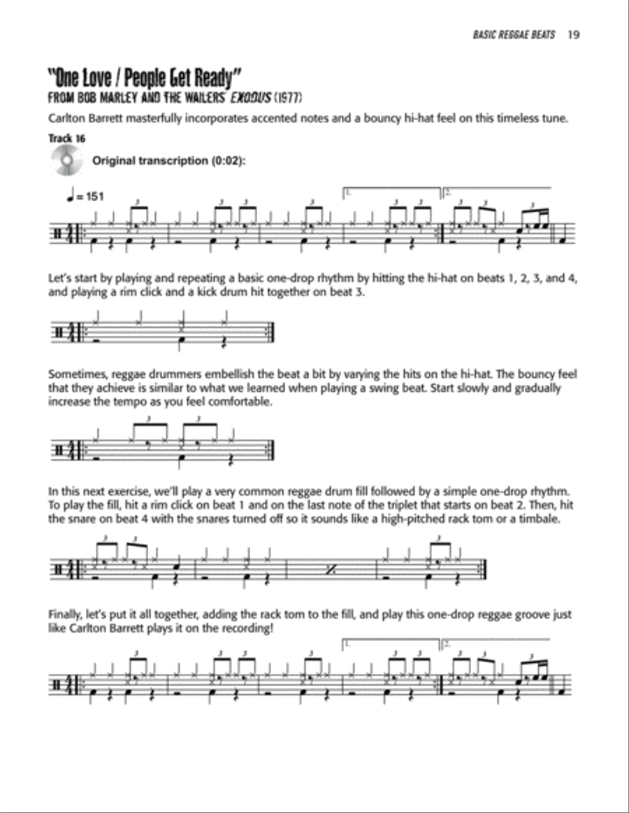 On the Beaten Path -- Beginning Drumset Course, Level 3 Drum Set scores gallery preview page 8