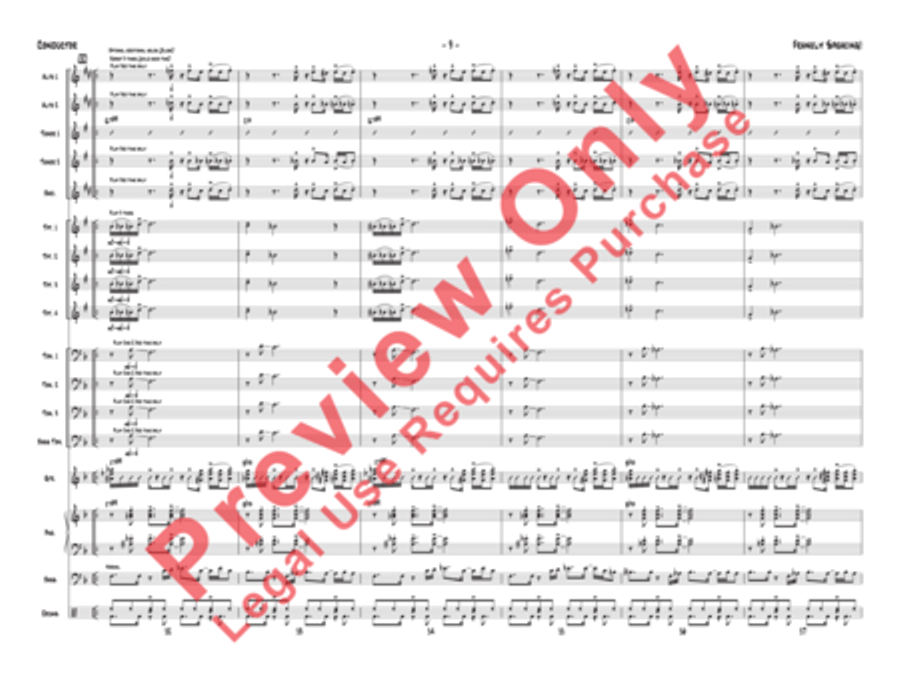 Frankly Speaking! Frankly Speaking! Jazz Ensemble scores gallery preview page 12