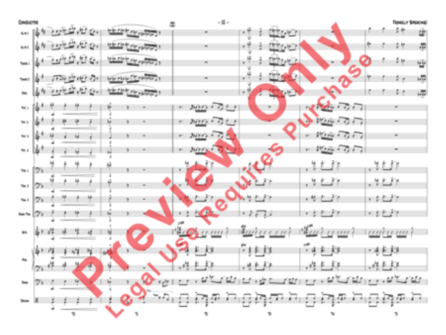 Frankly Speaking! Frankly Speaking! Jazz Ensemble scores gallery preview page 15