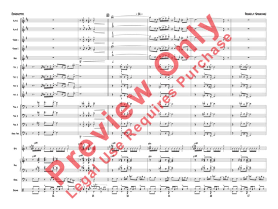 Frankly Speaking! Frankly Speaking! Jazz Ensemble scores gallery preview page 17