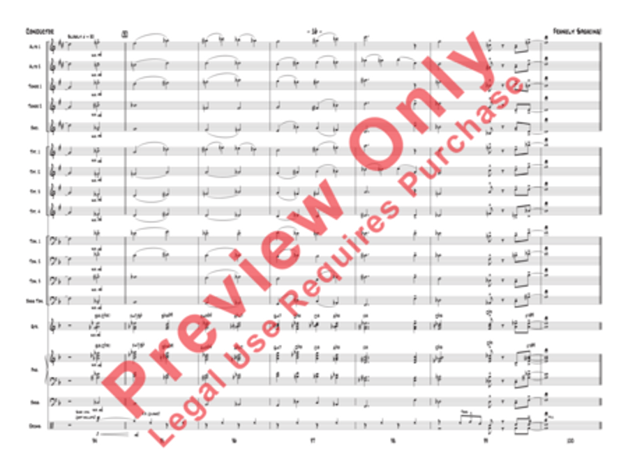Frankly Speaking! Frankly Speaking! Jazz Ensemble scores gallery preview page 19