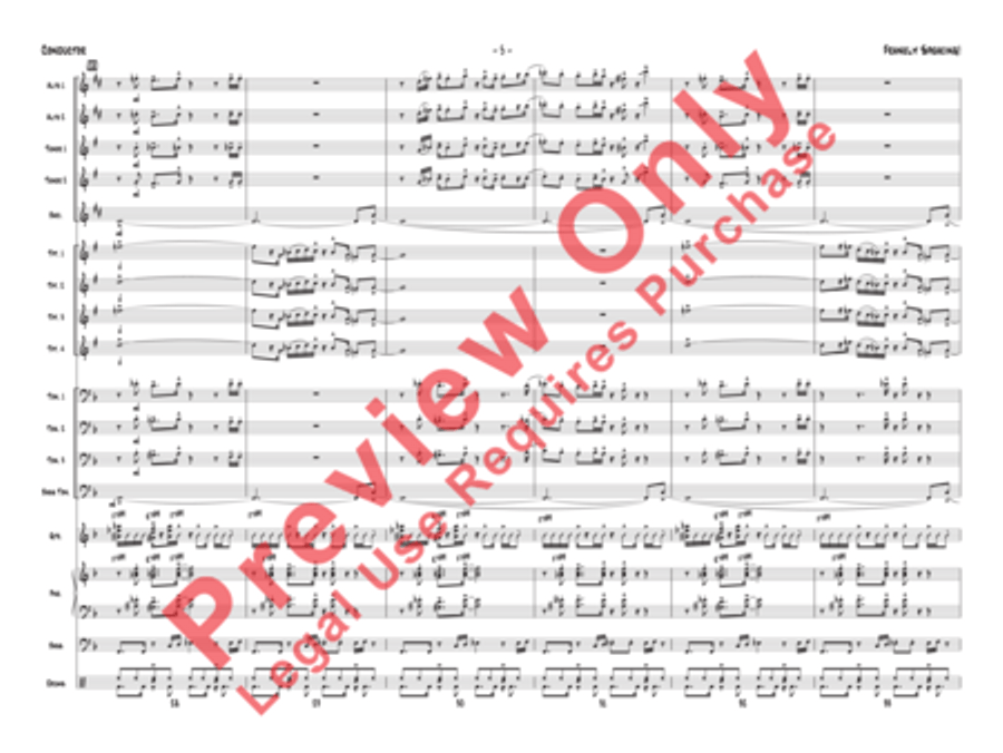 Frankly Speaking! Frankly Speaking! Jazz Ensemble scores gallery preview page 8