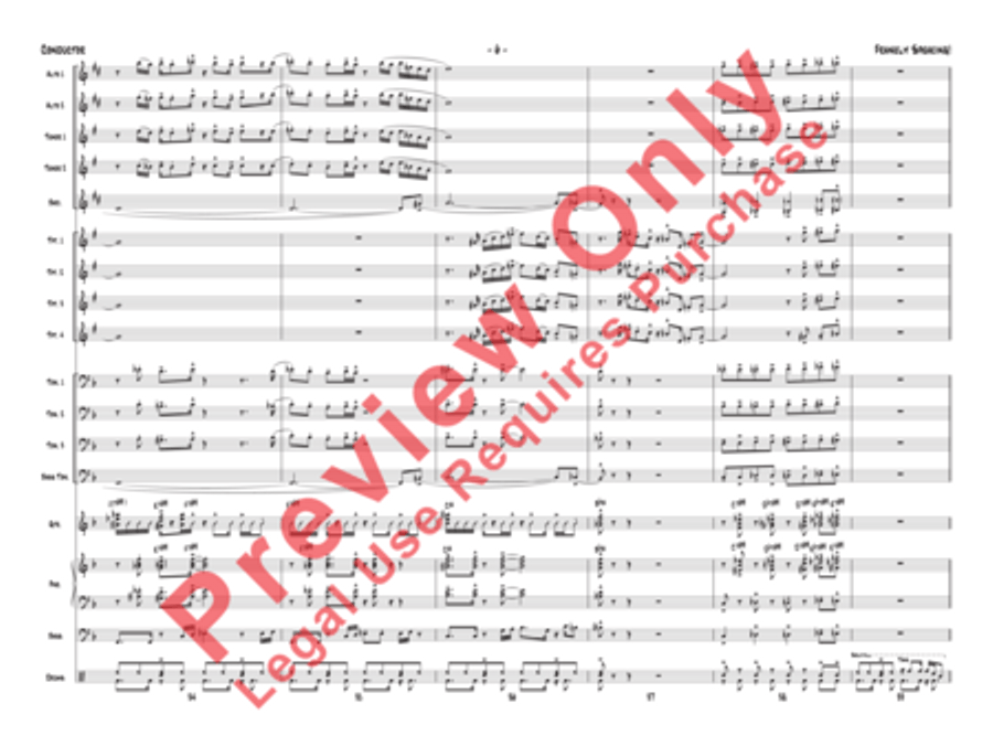 Frankly Speaking! Frankly Speaking! Jazz Ensemble scores gallery preview page 9