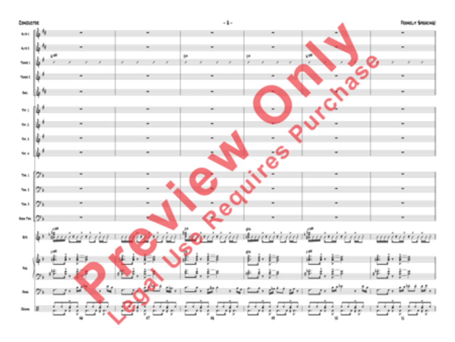 Frankly Speaking! Frankly Speaking! Jazz Ensemble scores gallery preview page 11
