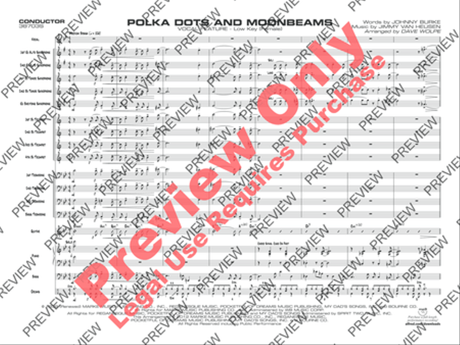 Polkadots and Moonbeams Polkadots and Moonbeams Voice scores gallery preview page 36