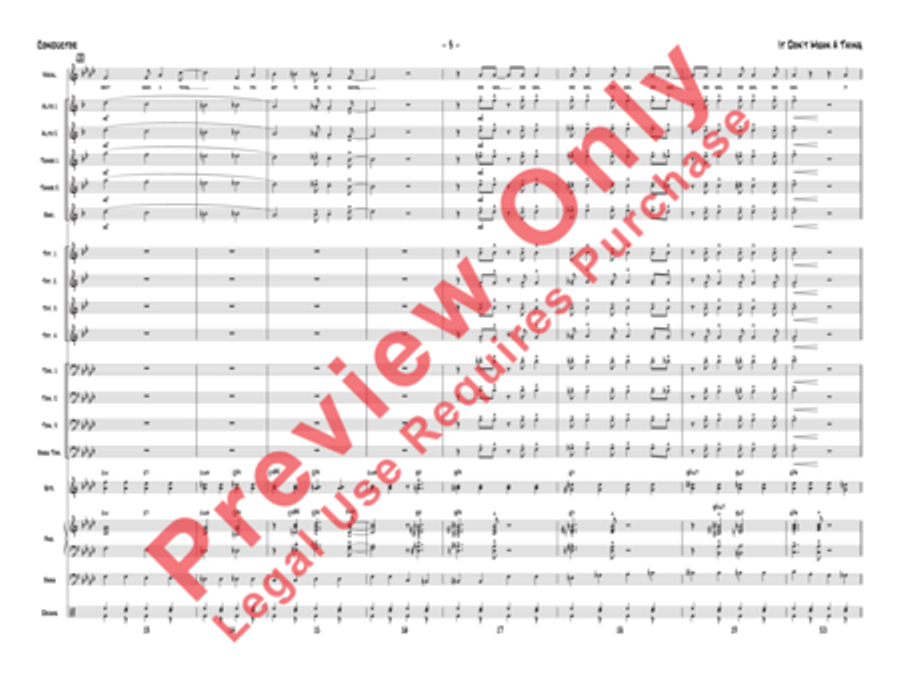 It Don't Mean a Thing (If It Ain't Got That Swing) Jazz Ensemble scores gallery preview page 6
