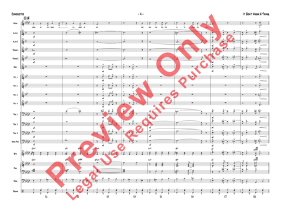 It Don't Mean a Thing (If It Ain't Got That Swing) Jazz Ensemble scores gallery preview page 7