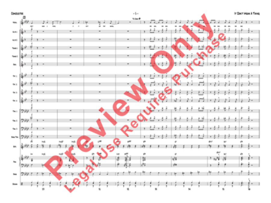 It Don't Mean a Thing (If It Ain't Got That Swing) Jazz Ensemble scores gallery preview page 8