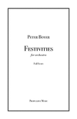 Festivities (study score)