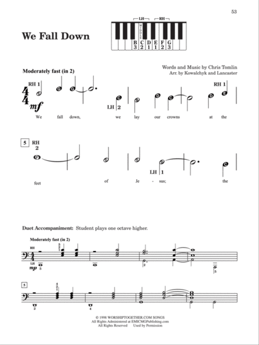 Pre-Reading Book of Pop Easy Piano scores gallery preview page 4