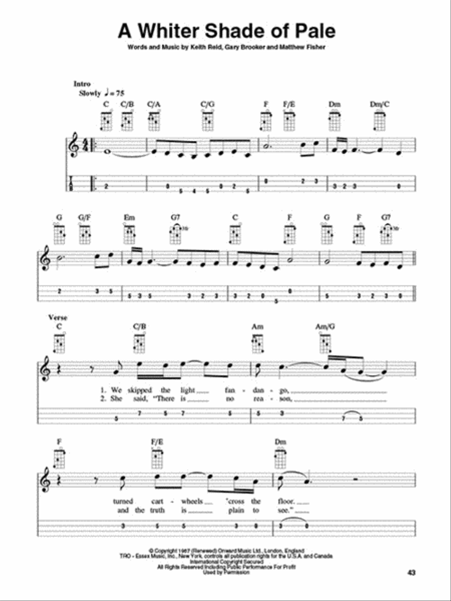 Pop Classics for Mandolin Mandolin scores gallery preview page 5
