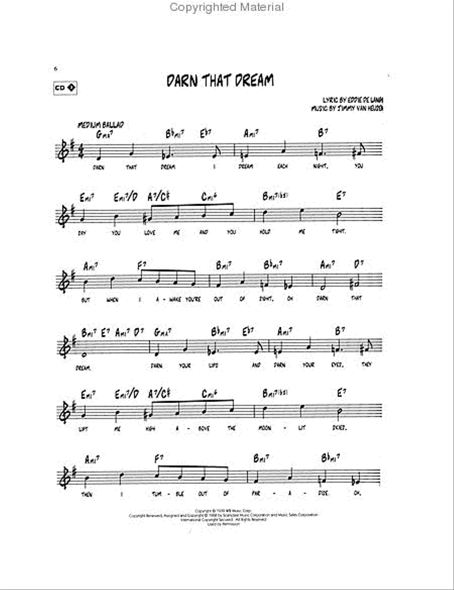 Vocal Standards (High Voice) scores gallery preview page 3
