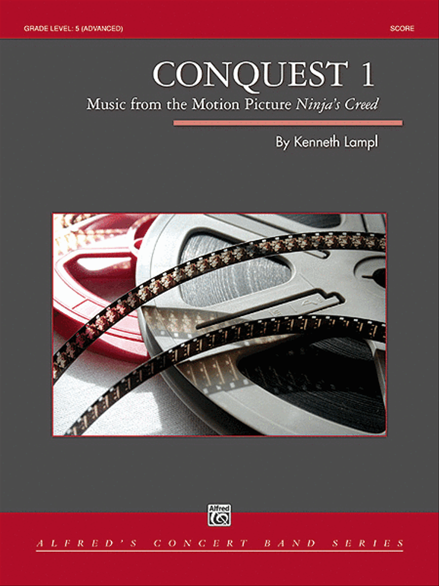 Conquest 1 (from the motion picture Ninja's Creed) Concert Band scores gallery preview page 1