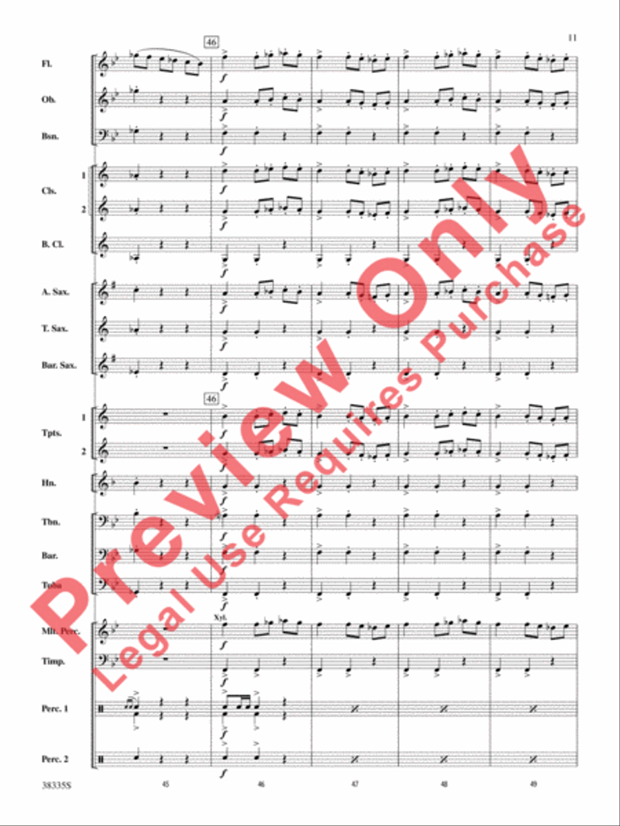 El Relicario El Relicario Concert Band scores gallery preview page 12