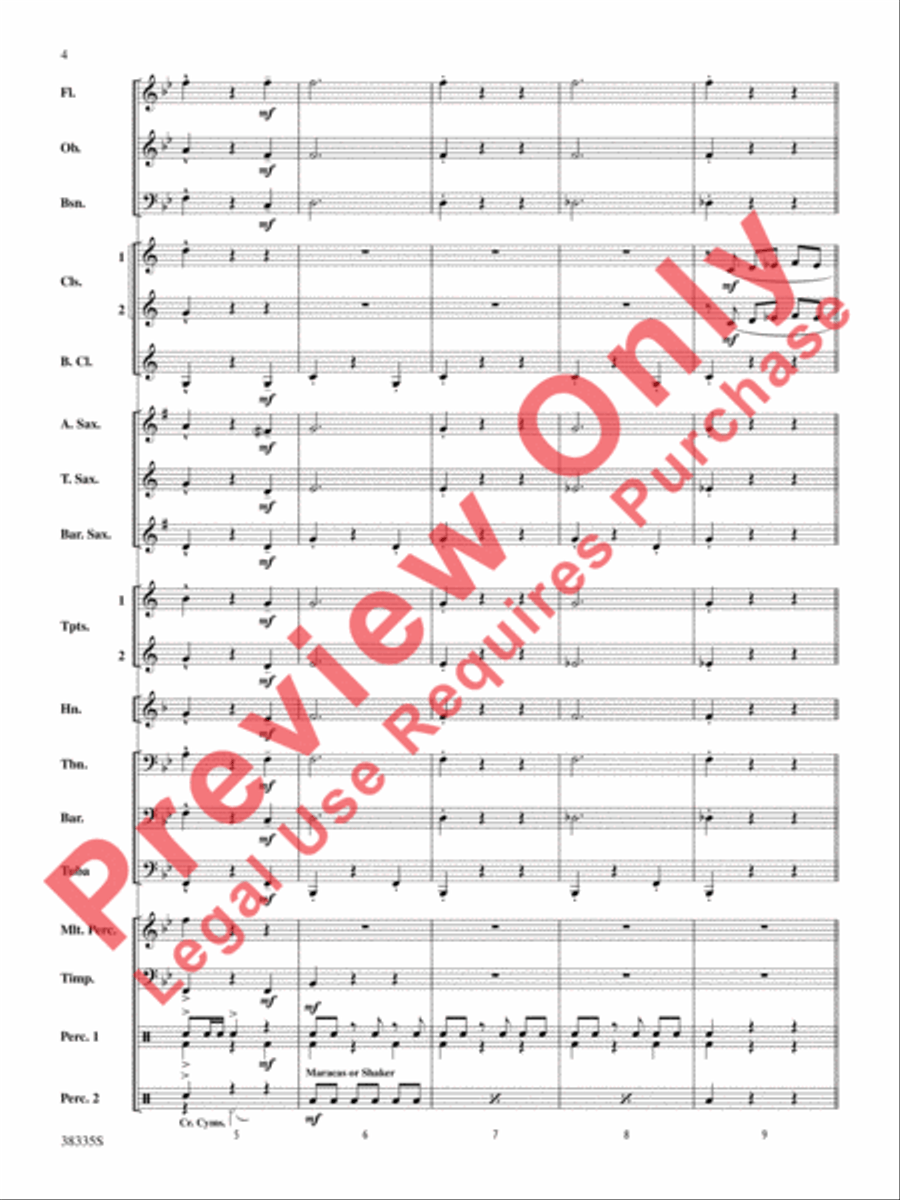 El Relicario El Relicario Concert Band scores gallery preview page 5