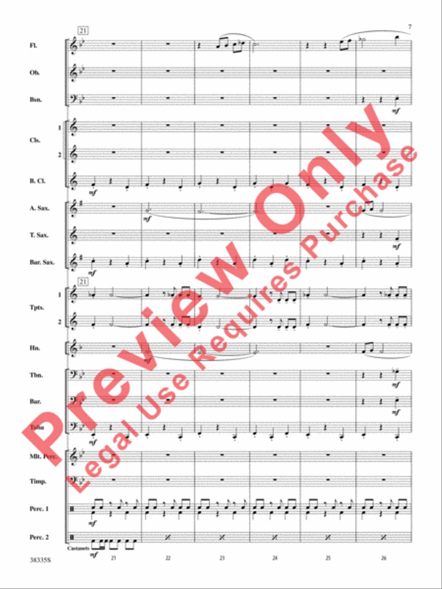El Relicario El Relicario Concert Band scores gallery preview page 8