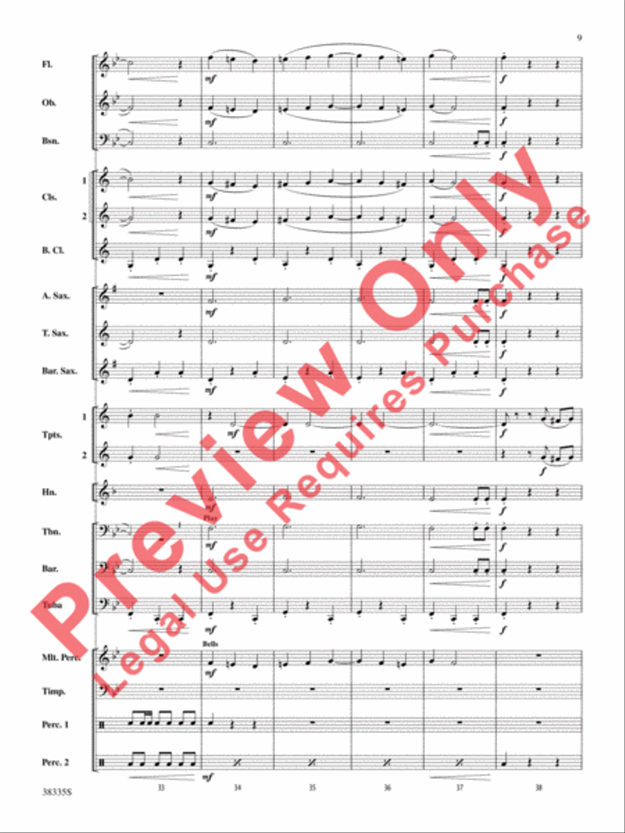 El Relicario El Relicario Concert Band scores gallery preview page 10