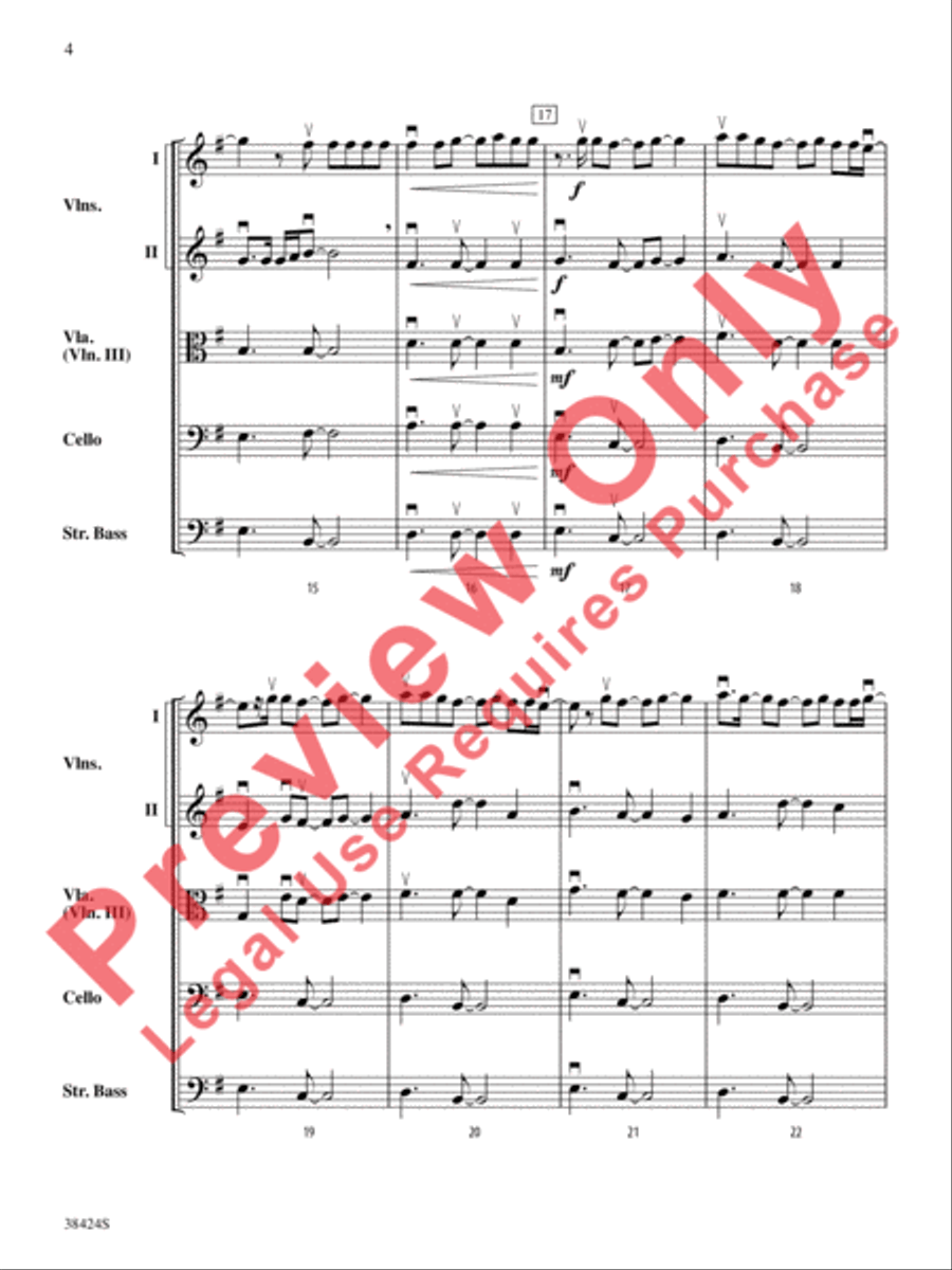 My Immortal My Immortal String Orchestra scores gallery preview page 5