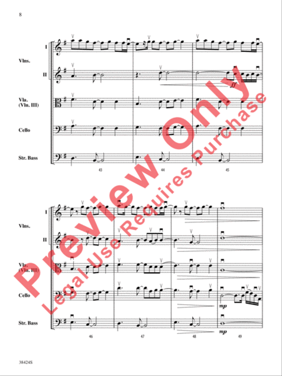 My Immortal My Immortal String Orchestra scores gallery preview page 9