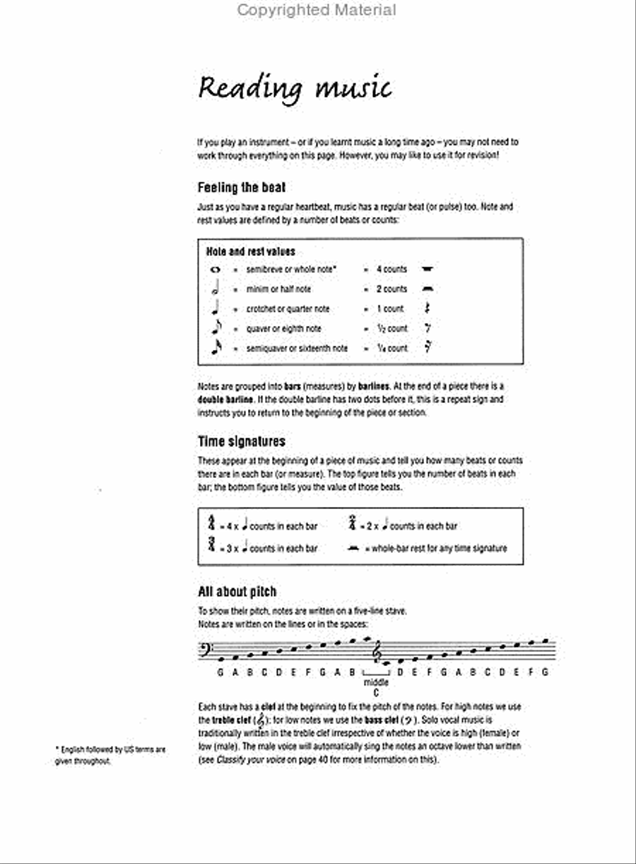 It's Never Too Late to Sing Voice scores gallery preview page 2