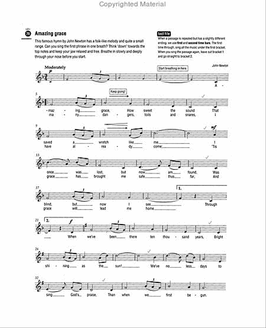 It's Never Too Late to Sing Voice scores gallery preview page 3
