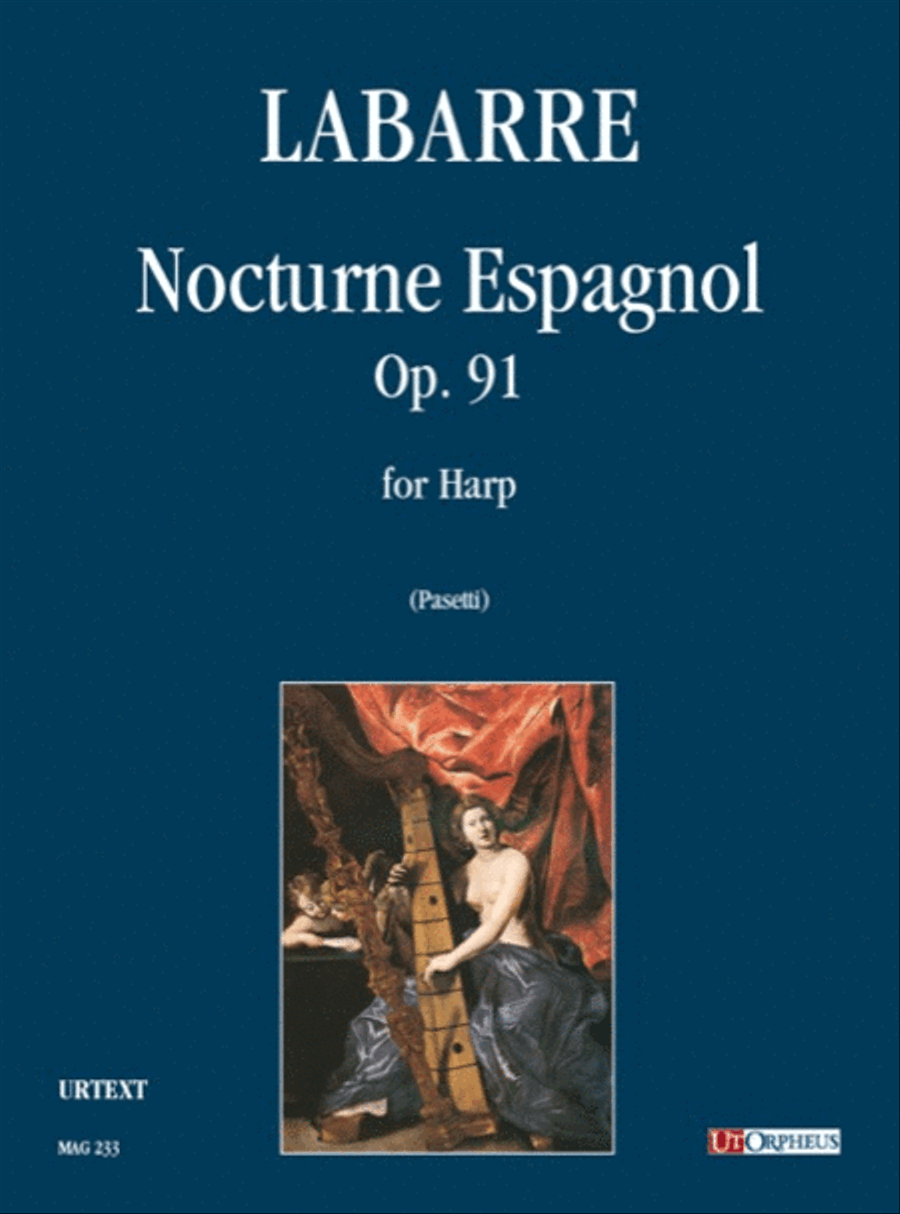 Nocturne Espagnol Op. 91 for Harp Harp scores gallery preview page 1
