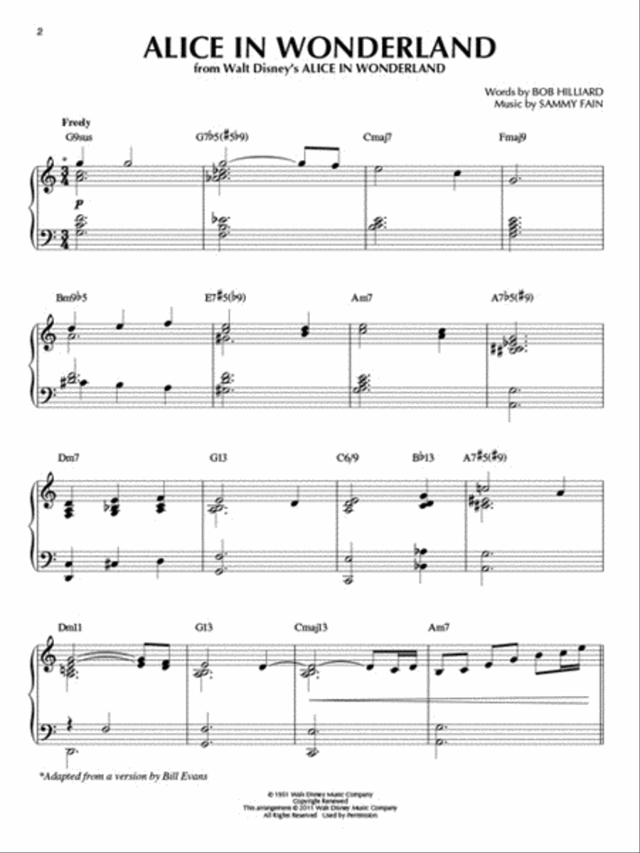 Bill Evans Piano Solo scores gallery preview page 4
