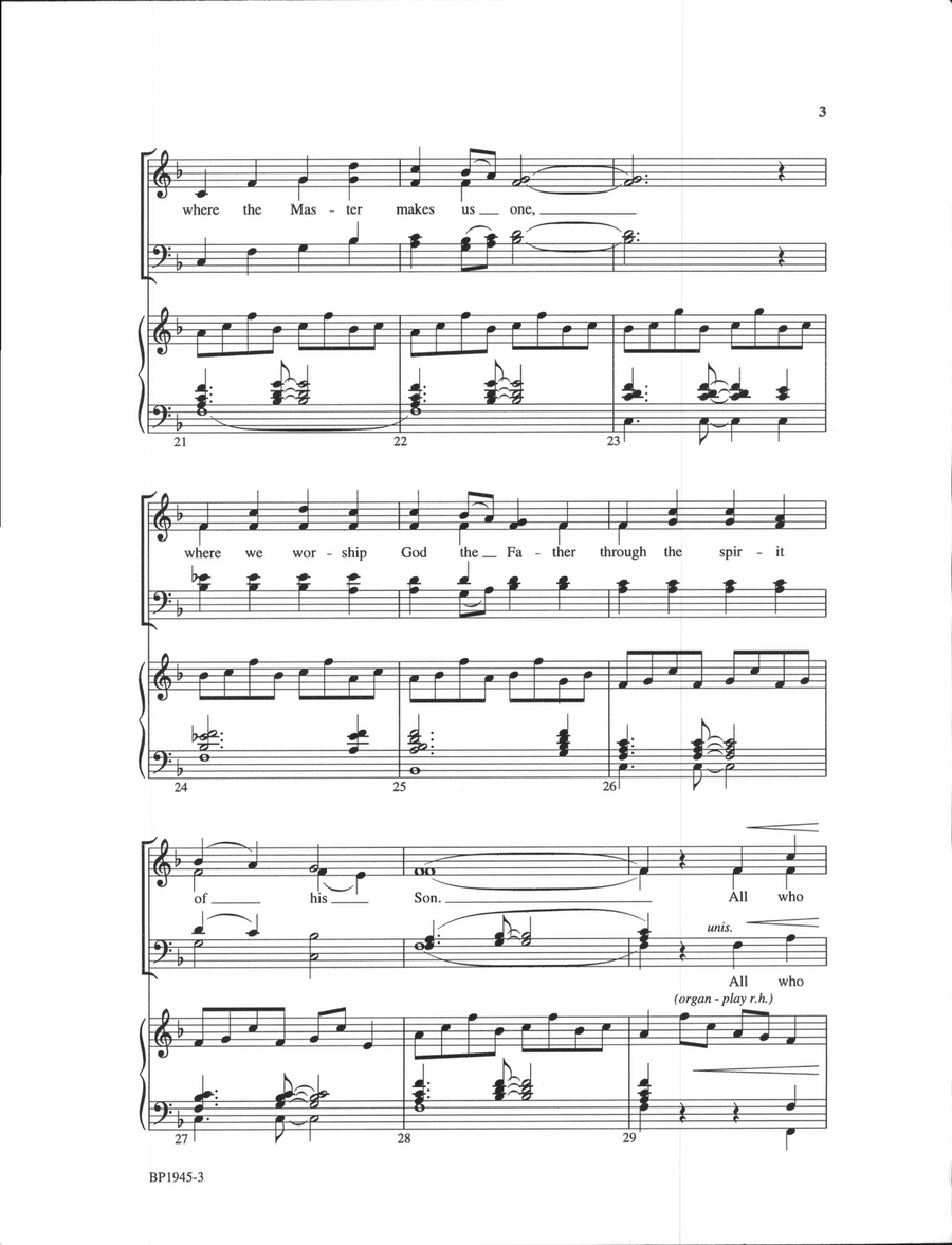 Great Our Joy! Great Our Joy! 4-Part scores gallery preview page 4