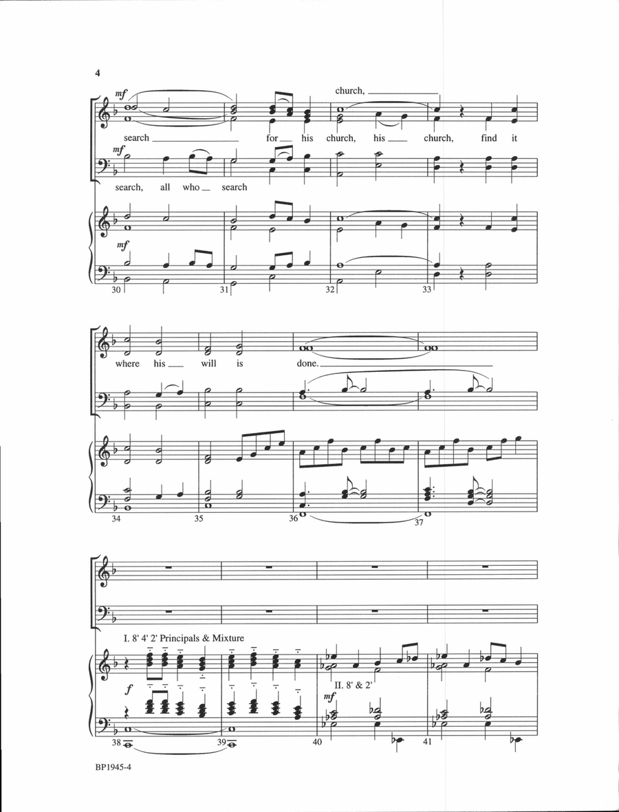 Great Our Joy! Great Our Joy! 4-Part scores gallery preview page 5