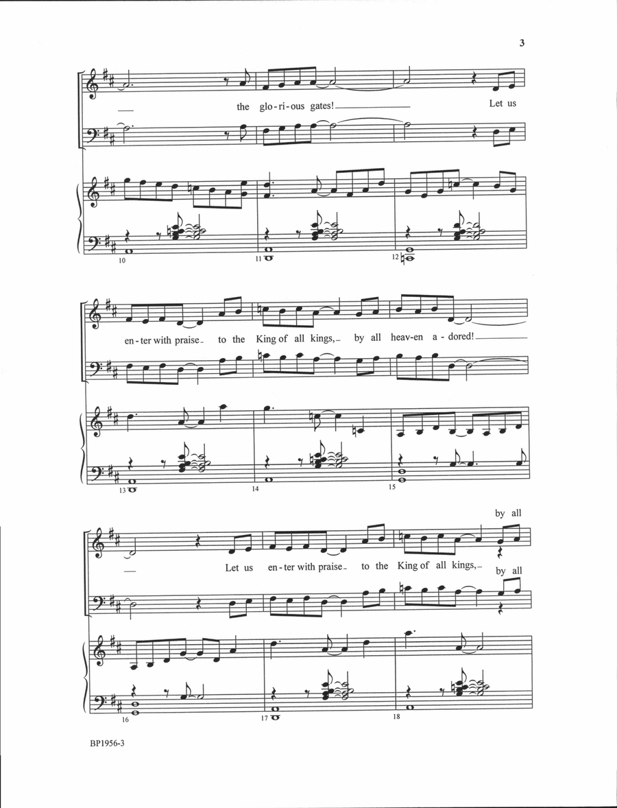 Throw Open the Gates Throw Open the Gates 4-Part scores gallery preview page 3