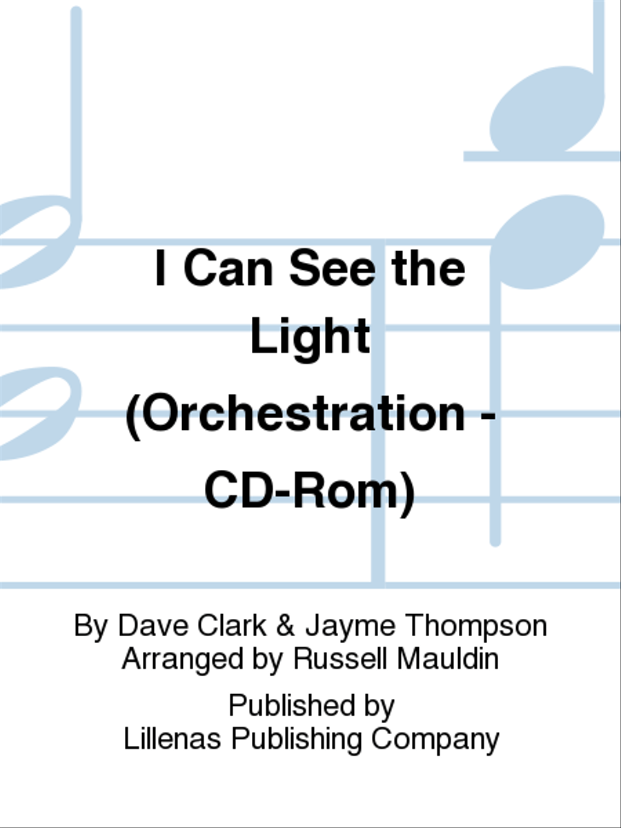 I Can See the Light (Orchestration - CD-Rom) 4-Part scores gallery preview page 1