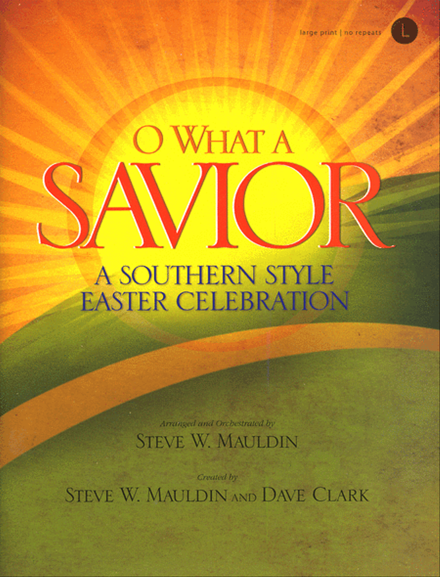 O What A Savior (Book) 4-Part scores gallery preview page 1