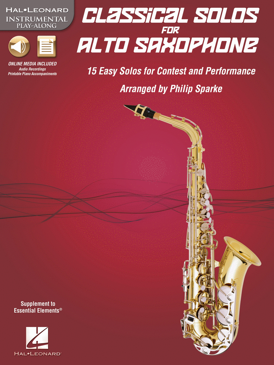 Classical Solos for Alto Saxophone Alto Saxophone scores gallery preview page 1