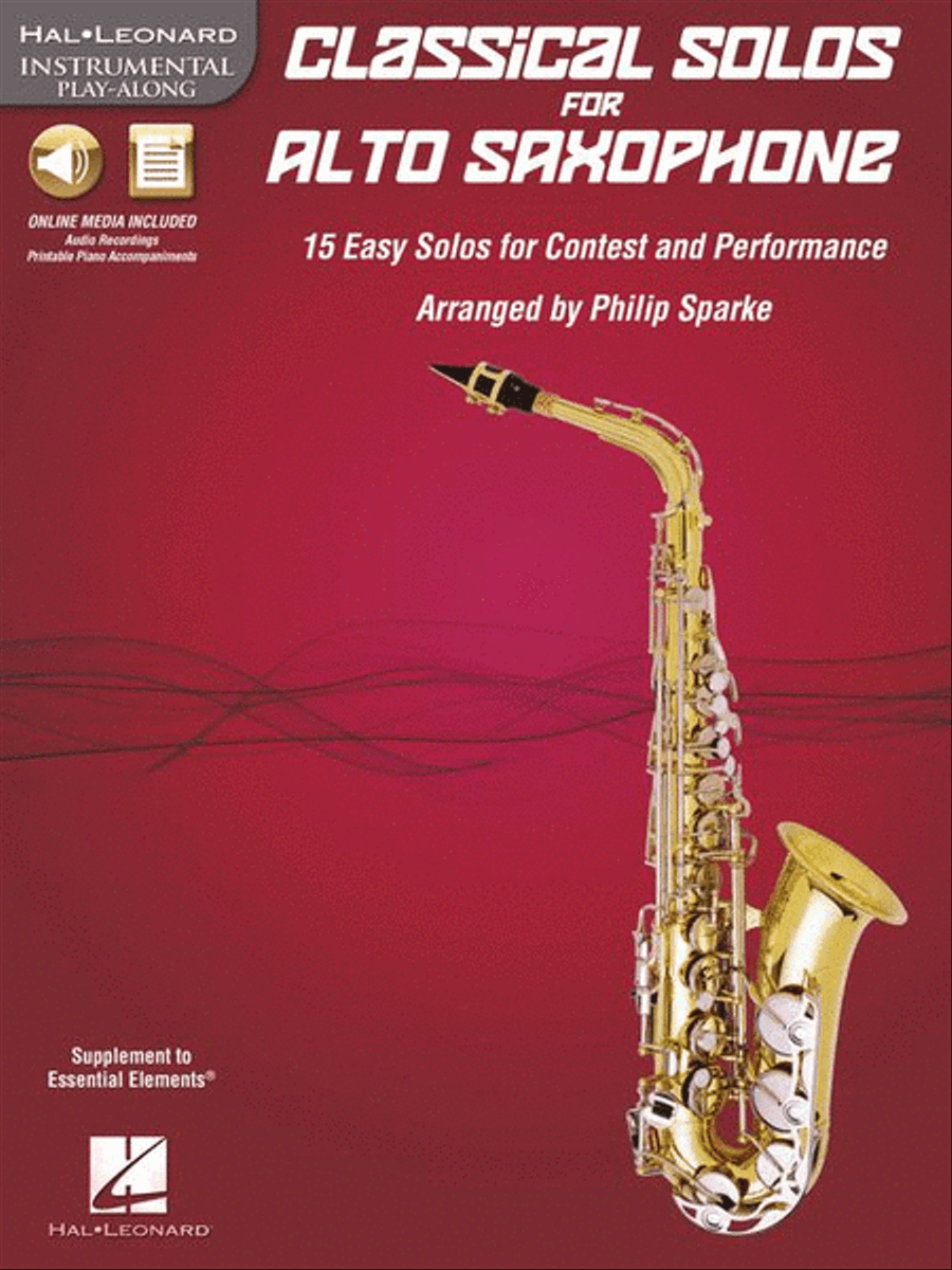Classical Solos for Alto Saxophone Alto Saxophone scores gallery preview page 2