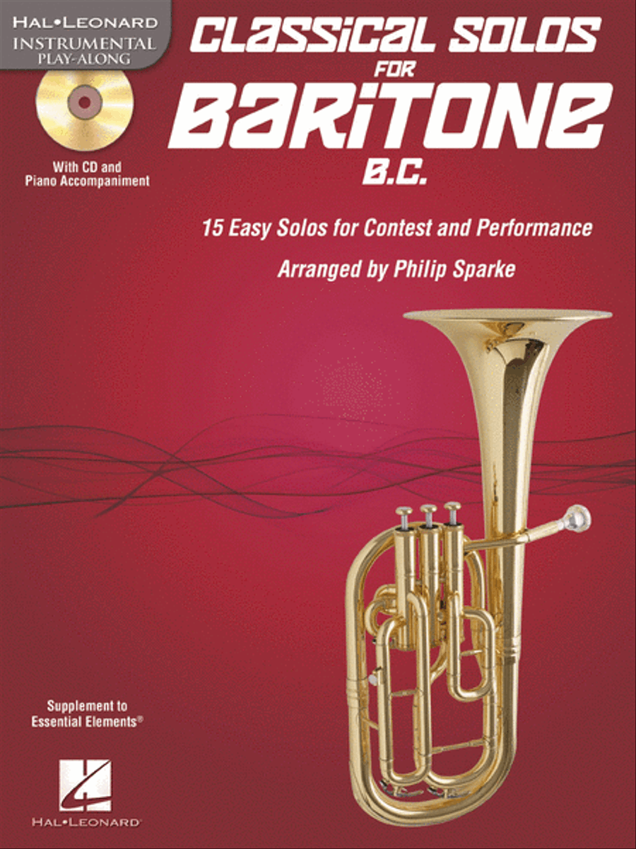 Classical Solos for Baritone B.C. Baritone Horn BC scores gallery preview page 1
