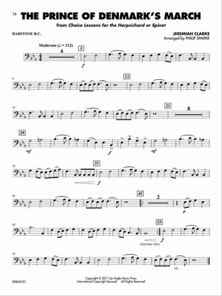 Classical Solos for Baritone B.C. Baritone Horn BC scores gallery preview page 4