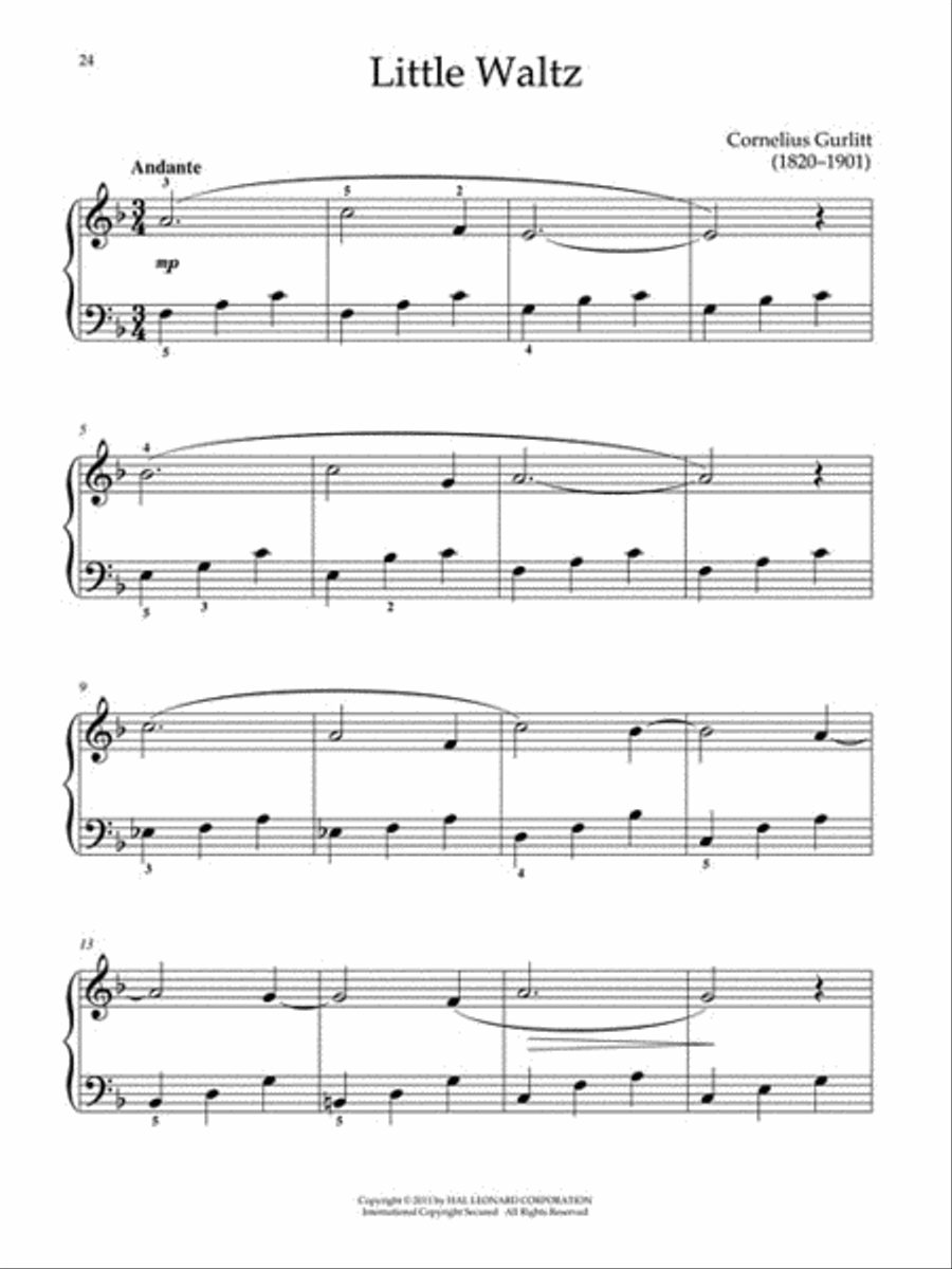 Journey Through the Classics: Book 1 Elementary Piano Method scores gallery preview page 5