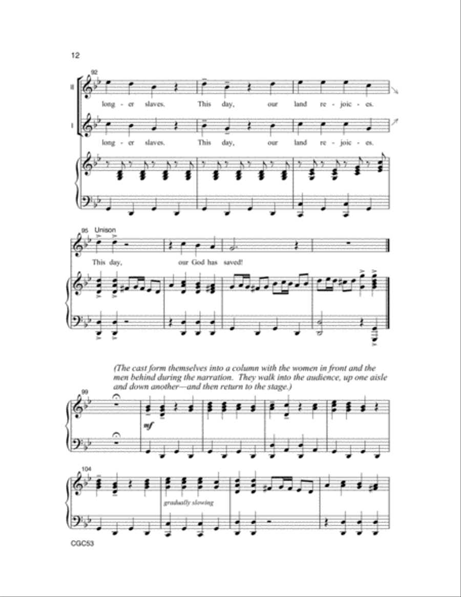 The Lost Boy (Score) The Lost Boy (Score) Unison Choir scores gallery preview page 13