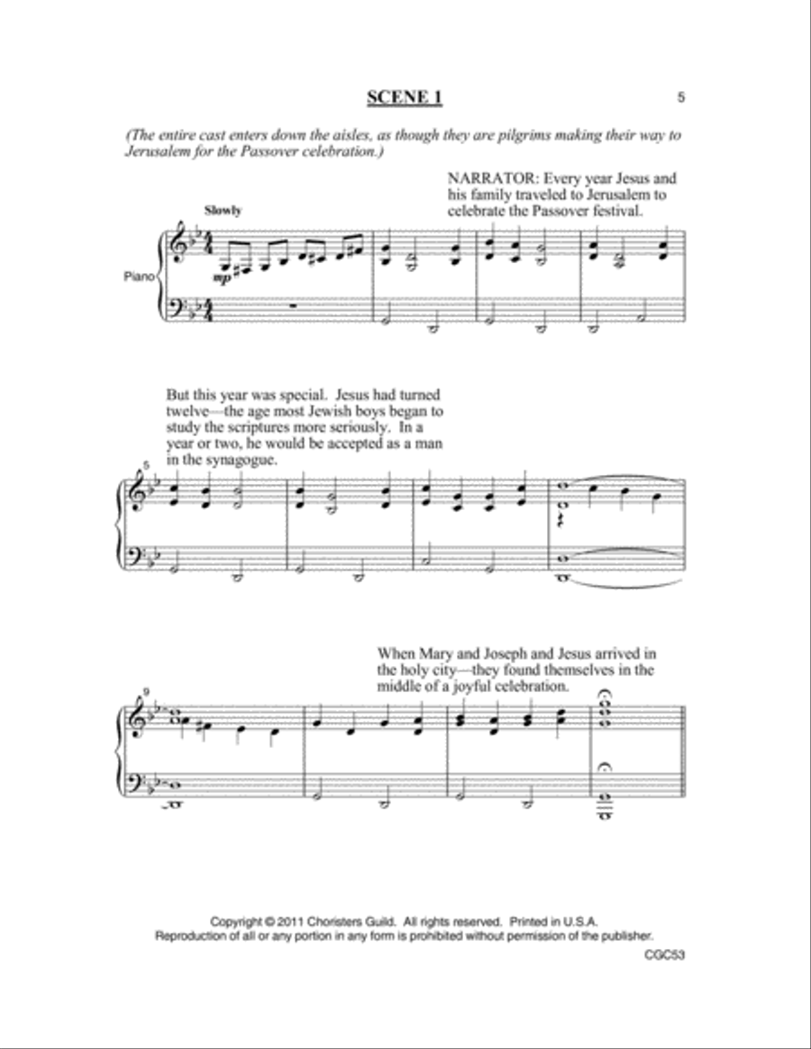 The Lost Boy (Score) The Lost Boy (Score) Unison Choir scores gallery preview page 6