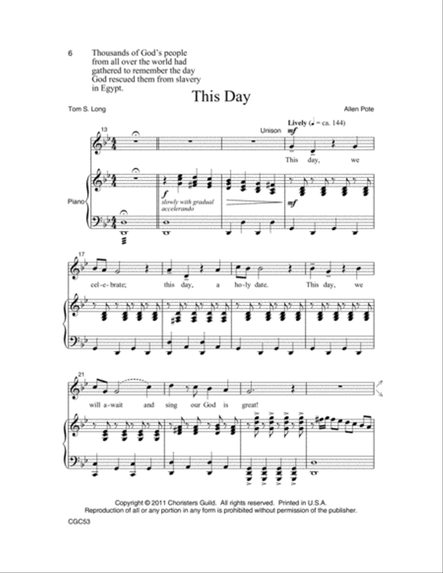 The Lost Boy (Score) The Lost Boy (Score) Unison Choir scores gallery preview page 7